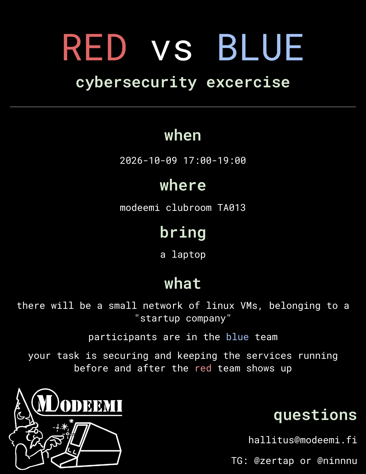 Event poster